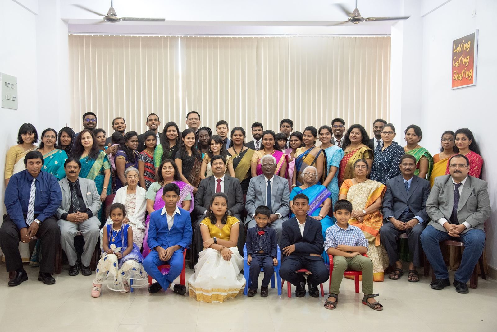 The Bangalore Central Church of Christ congregation, 2019